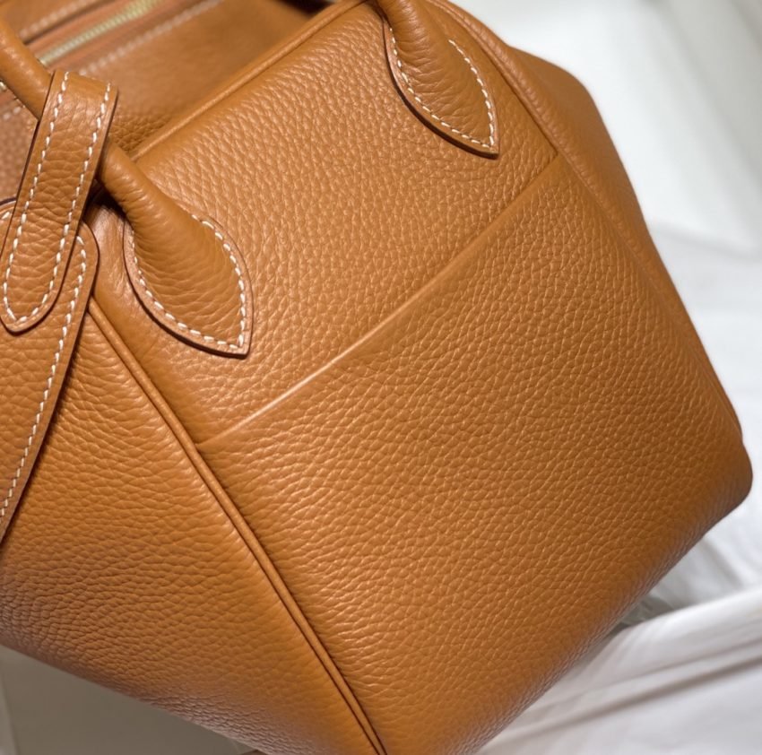 i1675520355_5002_4 Replica Hermes Lindy Golden Brown - 图片 6