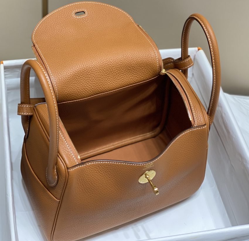 i1675520355_6663_8 Replica Hermes Lindy Golden Brown - 图片 8
