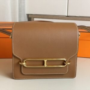 Elementor #30145 Replica Hermes Sac Roulis Brown