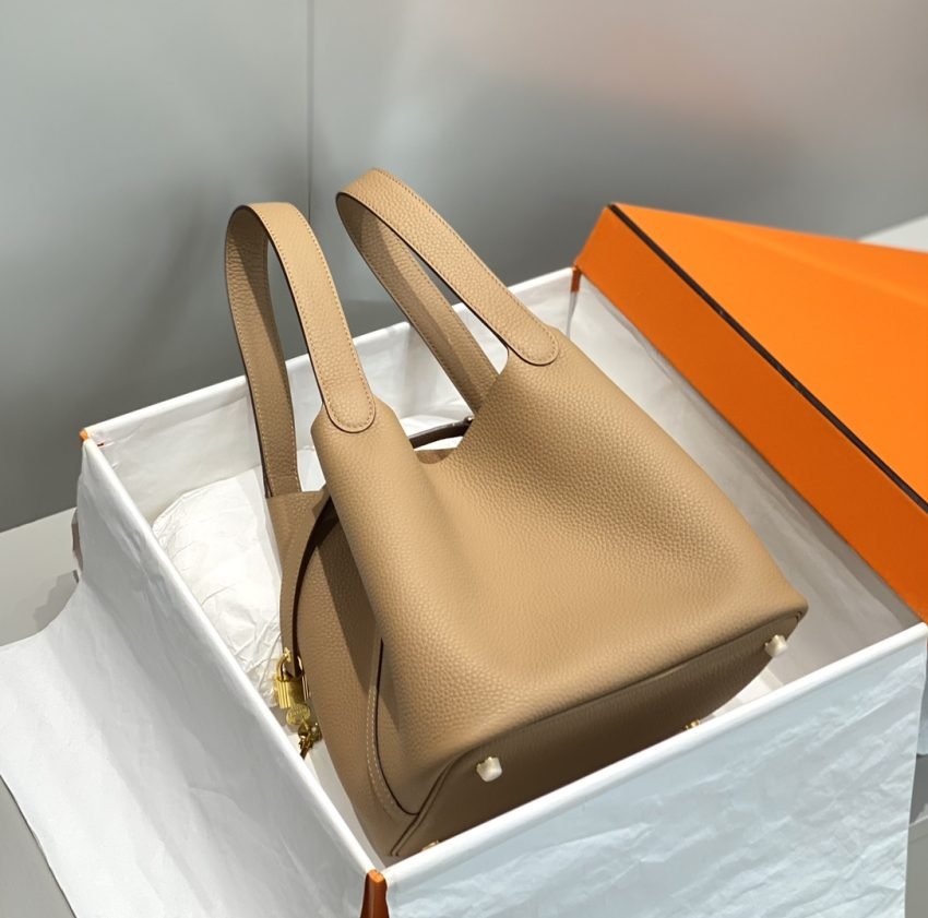 i1688736987_2251_2 Replica Hermes Picotin Lock Milk Tea - 图片 2
