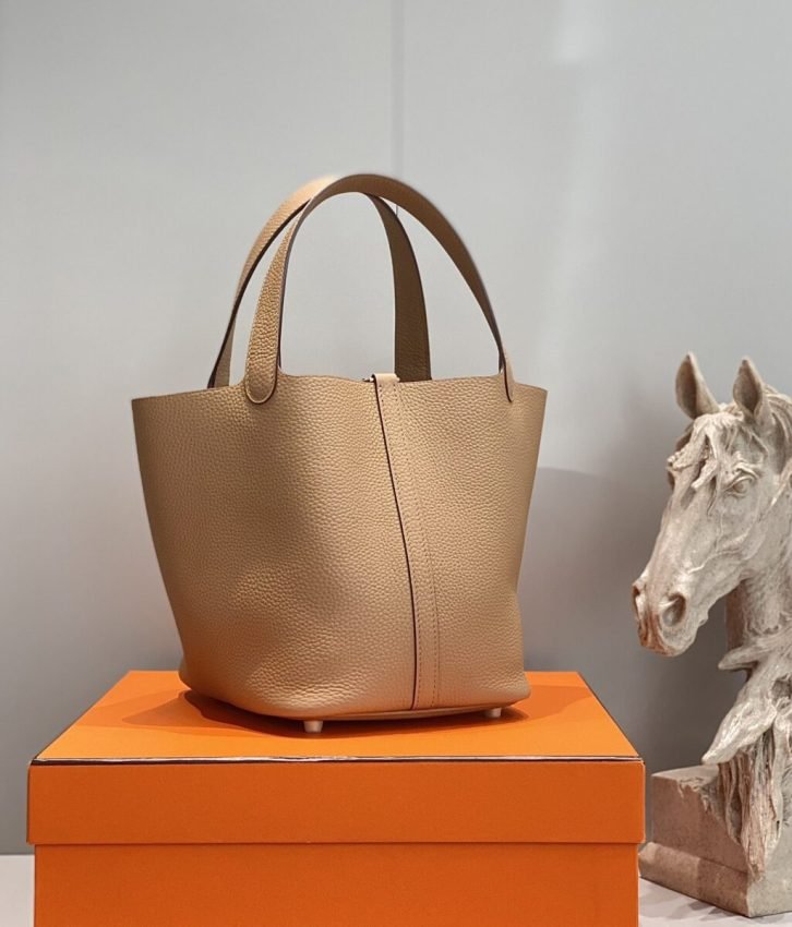 i1688736987_6482_4 Replica Hermes Picotin Lock Milk Tea - 图片 5