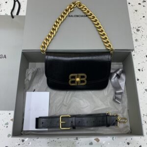 Elementor #30028 Replica Balenciaga Small BB Black