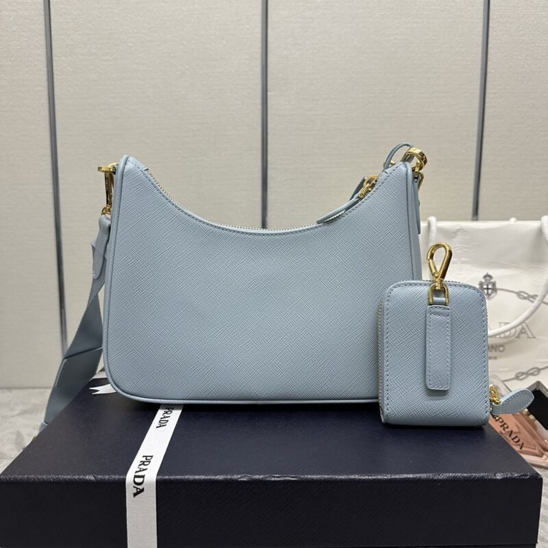 i1700928093_6829_5 Replica Prada Re-Edition 2005 Blue - 图片 8
