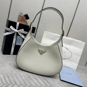 Replica Prada  Cleo Medium White