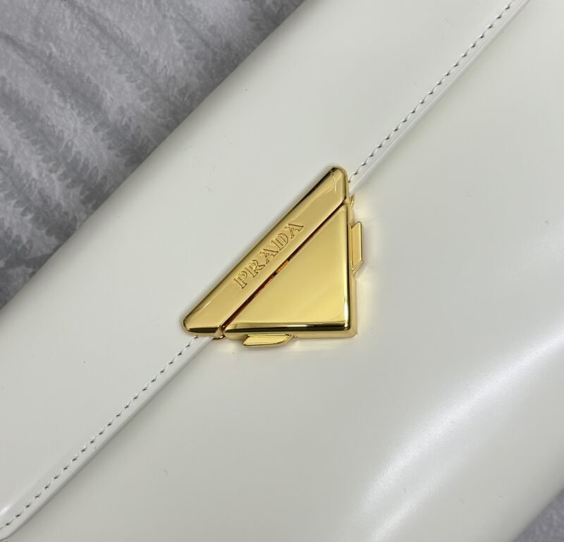 i1701248268_2745_2 Replica Prada White Leather Handbag - 图片 3