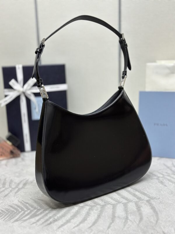 i1702823685_1212_6 Replica Prada Cleo Brushed Black Bag - 图片 3