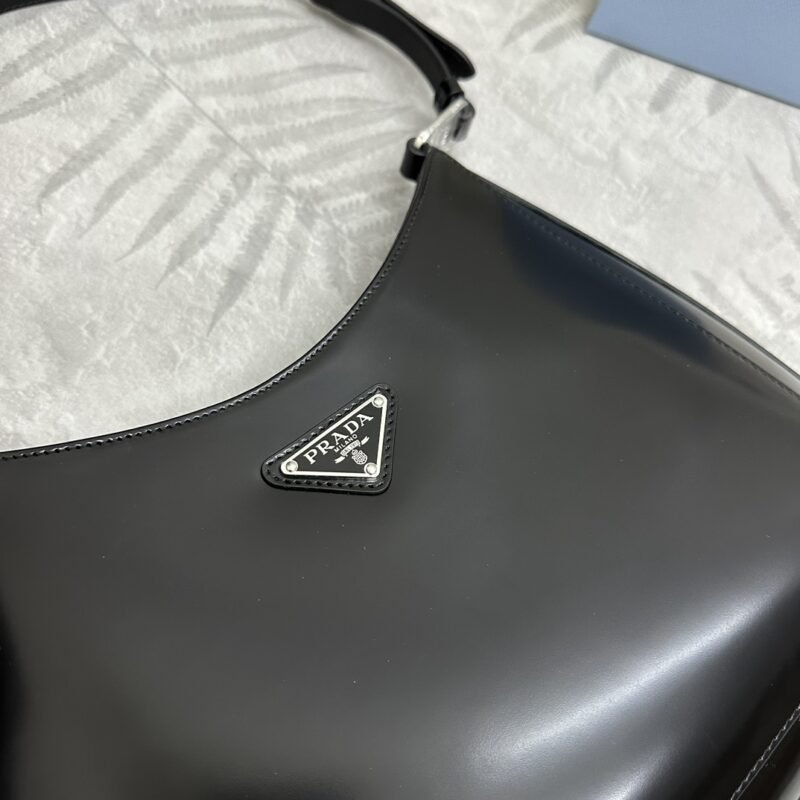 i1702823685_5132_7 Replica Prada Cleo Brushed Black Bag - 图片 8