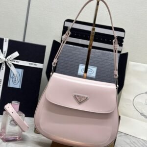 Replica Prada  Cleo Pink Bag With Flap