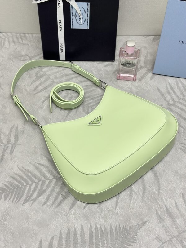 i1703329291_4018_4 Replica Prada Cleo Brushed Green Bag - 图片 4