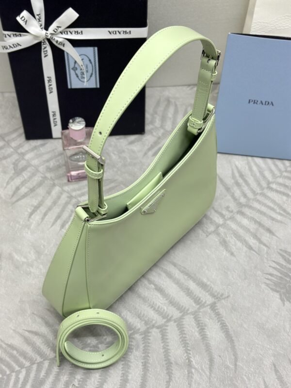 i1703329291_4336_3 Replica Prada Cleo Brushed Green Bag - 图片 5