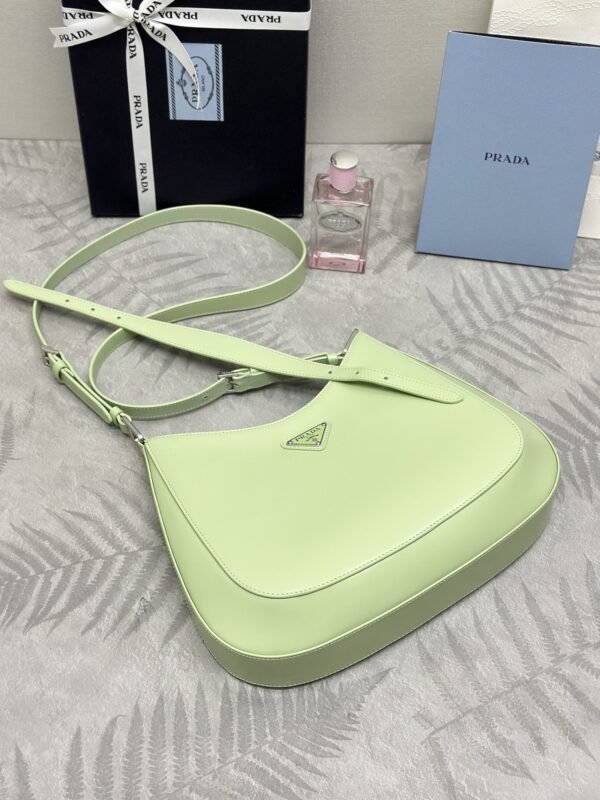 i1703329291_5466_8 Replica Prada Cleo Brushed Green Bag - 图片 6