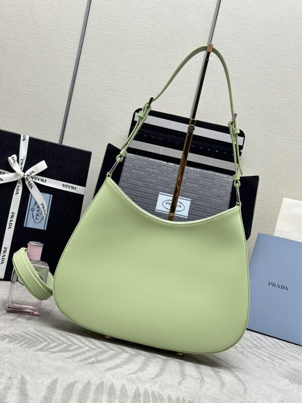 i1703329291_6733_1 Replica Prada Cleo Brushed Green Bag - 图片 7