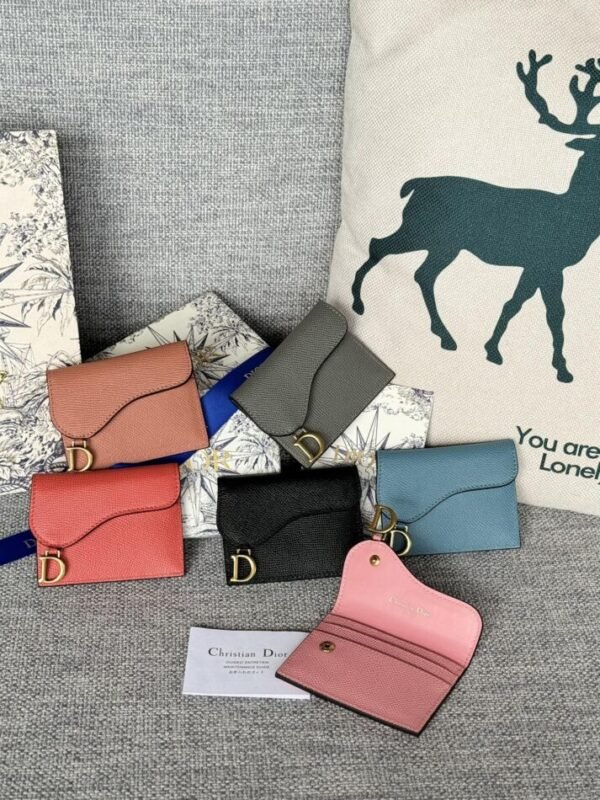 i1703573473_534_0 Replica Dior Saddle Flap Card Holder