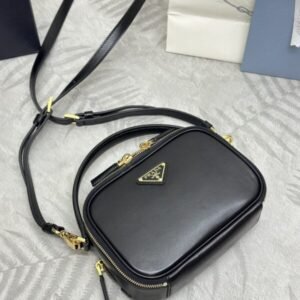 Replica Prada Mini Top-Handle Bag Black
