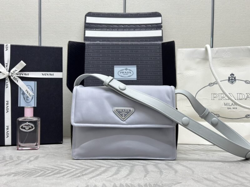 i1706975577_7794_0 Replica Prada Re-Nylon Shoulder Bag Ice Grey