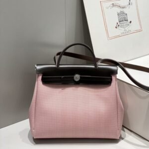 Elementor #30145 Replica Hermes Herbag 31cm Pink