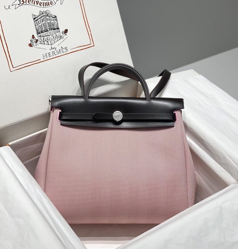 i1711202422_2300_4 Replica Hermes Herbag 31cm Pink - 图片 5