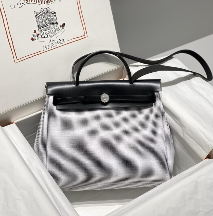 i1711202586_8077_0 Replica Hermes Herbag 31cm White - 图片 9