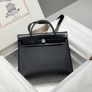 Replica Hermes Herbag 31cm Black