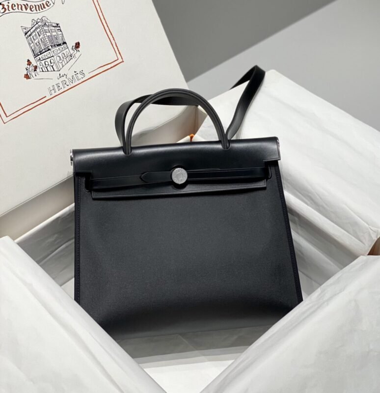 i1711257254_2258_3 Replica Hermes Herbag 31cm Black