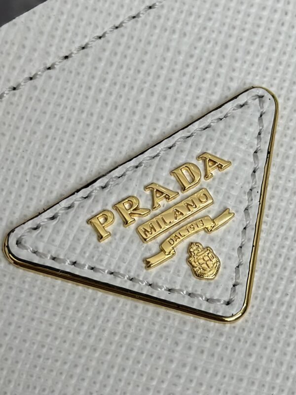 i1712502812_6460_7 Replica Prada Saffiano Black Bucket White - 图片 5