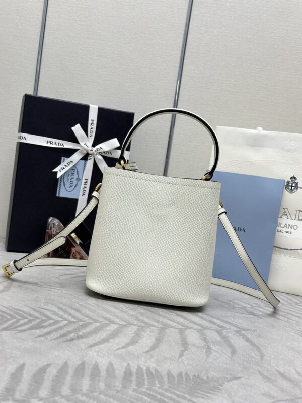i1712502812_6590_1 Replica Prada Saffiano Black Bucket White - 图片 6