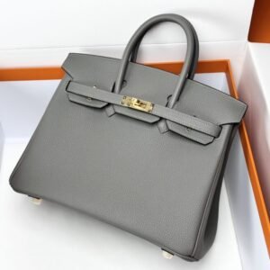 Replica Hermes Birkin Cumulonimbus Grey