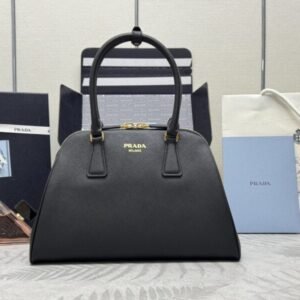 Replica Prada  Large Saffiano Black