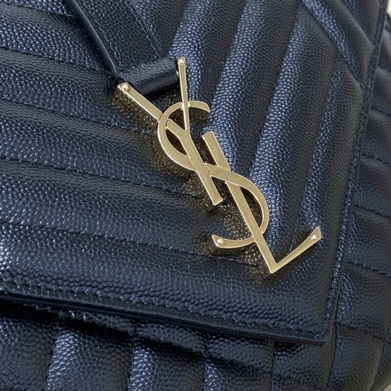 i1718711216_8778_0 Replica YSL Envelope Crossbody Black - 图片 6