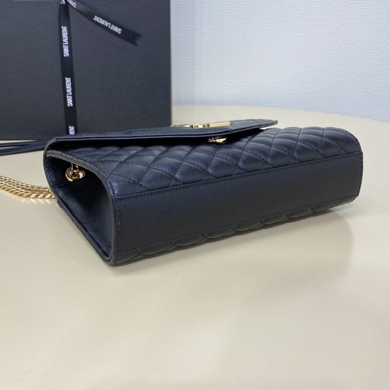 i1718711216_9347_0 Replica YSL Envelope Crossbody Black - 图片 9