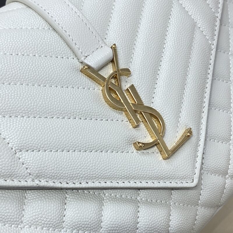 i1718711281_795_0 Replica YSL Envelope Crossbody White - 图片 10
