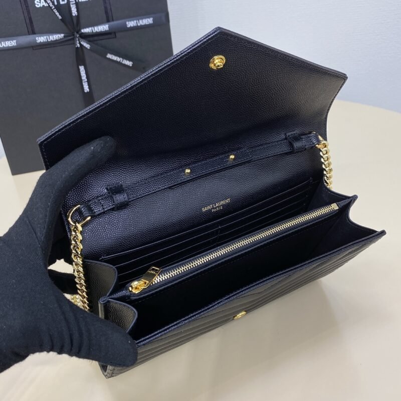 i1718711412_9377_7 Replica YSL Envelope Clutch - 图片 9