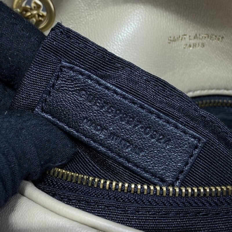 i1718800226_2237_7 Replica YSL Loulou Apricot Puffer - 图片 4