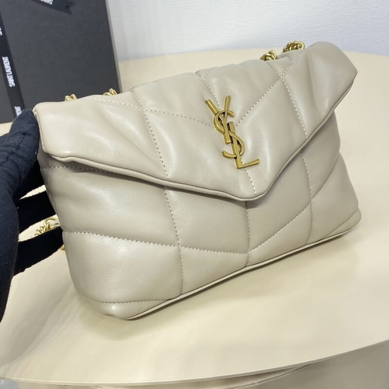 i1718800226_7616_8 Replica YSL Loulou Apricot Puffer - 图片 7