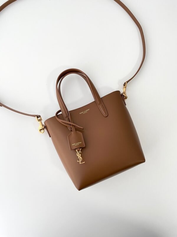 i1719803131_2738_6 Replica YSL Tote Small Brown - 图片 2