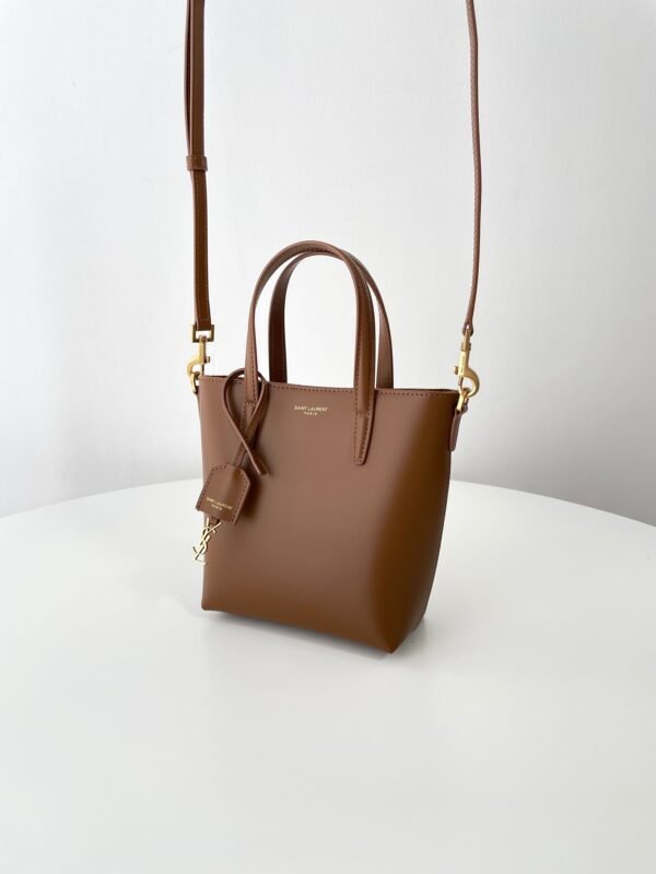 i1719803131_3545_2 Replica YSL Tote Small Brown - 图片 3