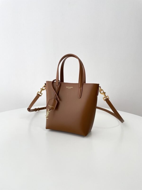 i1719803131_8212_5 Replica YSL Tote Small Brown - 图片 6