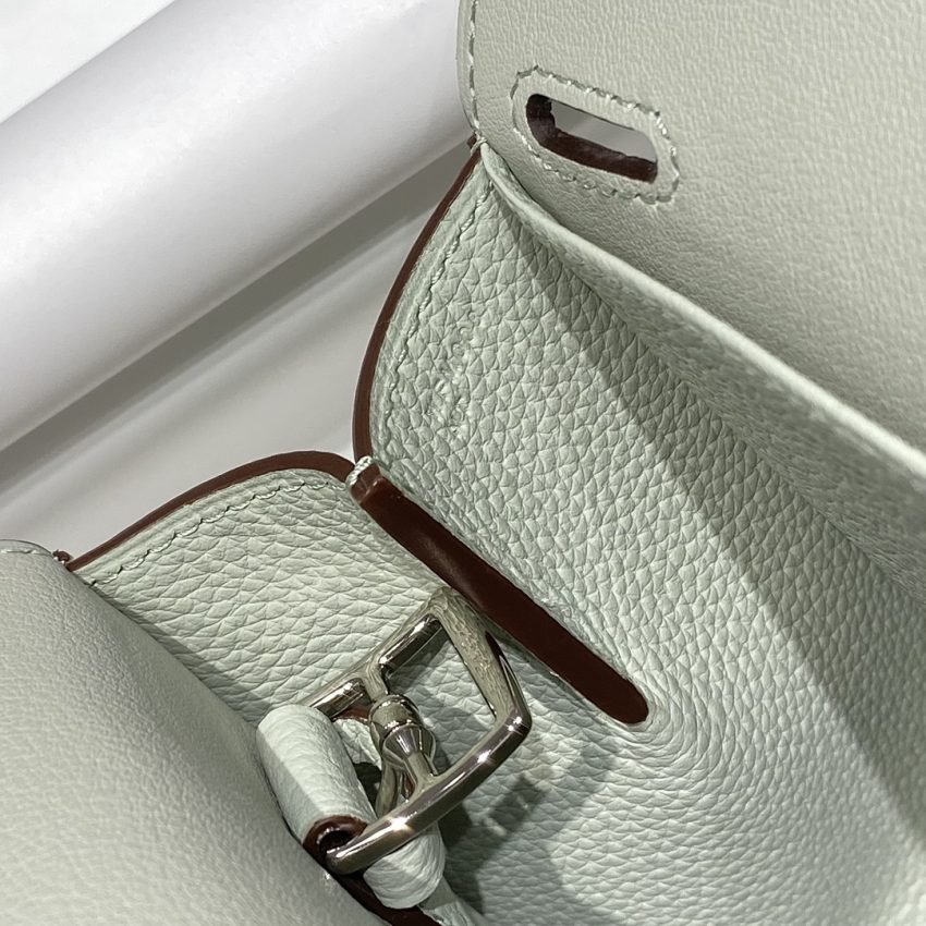 i1720581764_9507_7 Replica Hermes Halzan Light Green - 图片 8