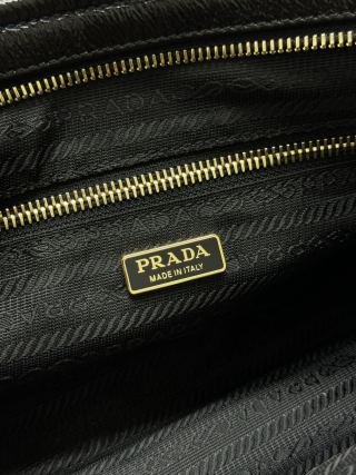 i1724264345_2847_8 Replica Prada Black Leather bag - 图片 2