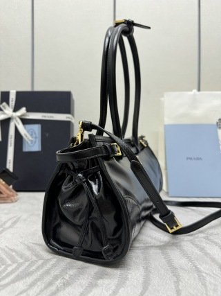 i1724264345_5304_2 Replica Prada Black Leather bag - 图片 5