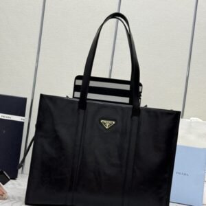 Replica Prada  Antique Nappa  Tote  Black