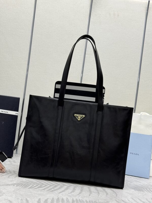 i1724264820_1903_0 Replica Prada Antique Nappa Tote Black