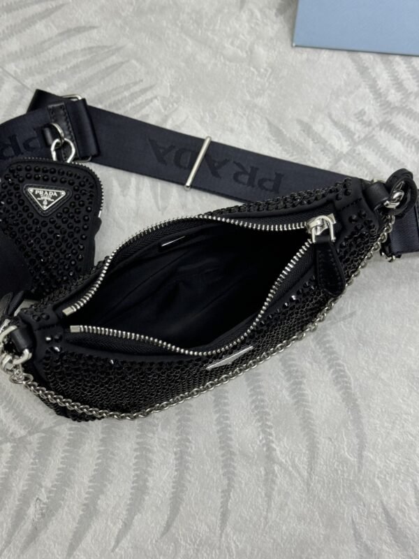 i1725101736_5809_7 Replica Prada Re-Edition 2005 Diamond Black - 图片 5