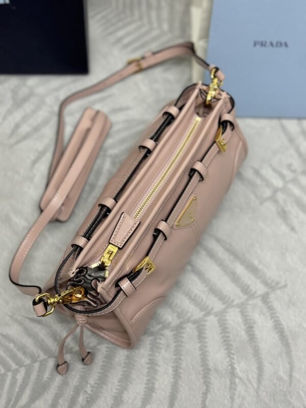i1726719611_9682_3 Replica Prada Pink Leather Handbag - 图片 2