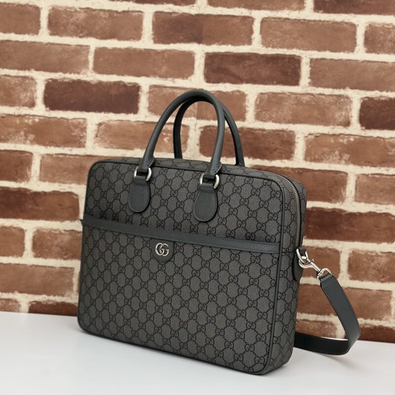 img_102e1c0f_20240516_i1715847232_7023_7 Replica Gucci Crossbody Briefcase Grey - 图片 8