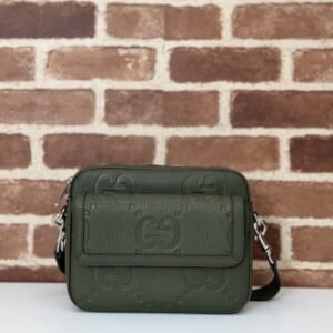 Elementor Page #33376 Replica Gucci Jumbo GG Crossbody Green