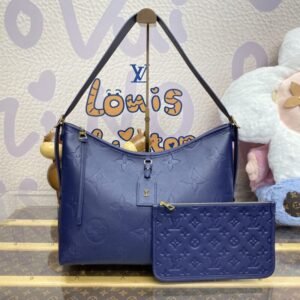 Replica Louis Vuitton Carry All MM Dark Blue