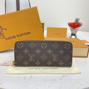 Replica Louis Vuitton Clemence Wallet Brown