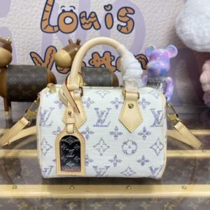 Elementor 页面 #30127 Replica Louis Vuitton Speedy Bandouliere 20 White Grey