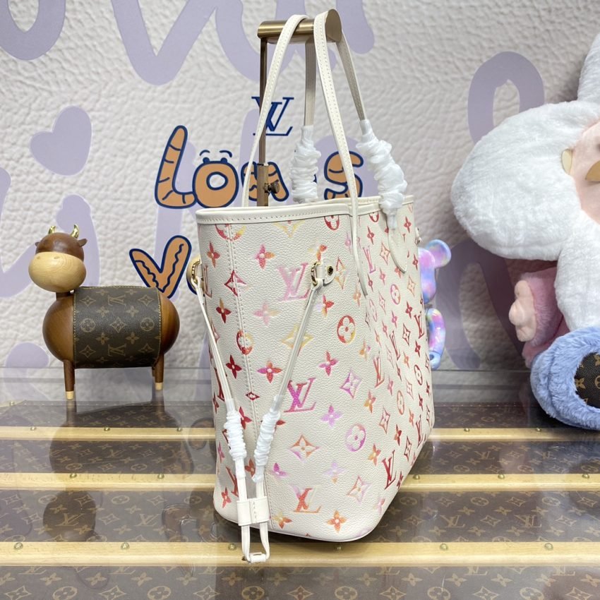 img_1698de7a_20240516_i1715861019_1770_0 Replica Louis Vuitton Neverfull MM White Orange - 图片 5